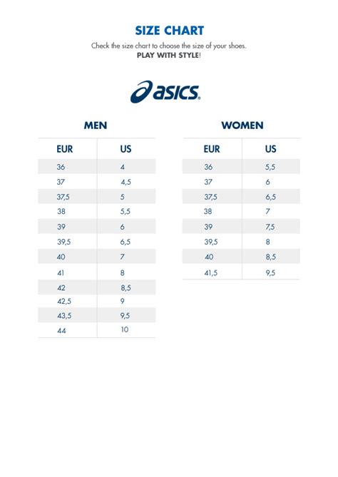 asics nike maat|are asics shoes the same size.